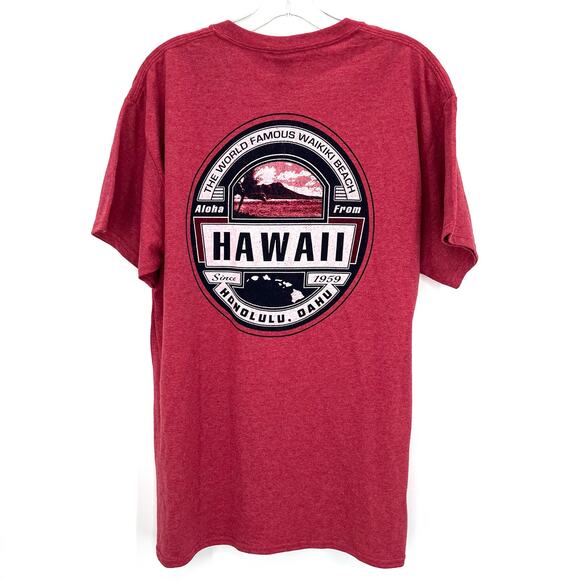 Gildan Other - Hawaii Honolulu Oahu men’s graphic T-Shirt